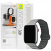 Фото Ремешок BlueO Magnetic Silicone для Apple Watch 42(ser.1-3)/44/45/46/49mm (Grey) на vchehle.ua