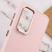 Купить TPU чехол Bonbon Metal Style для Samsung Galaxy A55 (Розовый / Light pink) на vchehle.ua