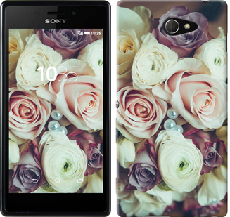 

Чохол Букет троянд на Sony Xperia M2 D2305 452389