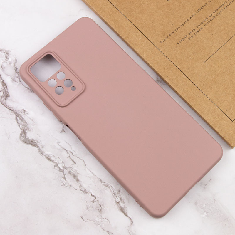 Чохол Silicone Cover Lakshmi Full Camera (A) на Xiaomi Redmi Note 11 Pro 4G/5G / 12 Pro 4G (Рожевий / Pink Sand) в магазині vchehle.ua