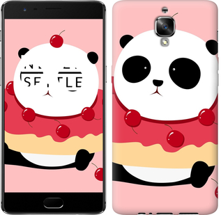 

Чехол Панда с пончиком для OnePlus 3 247811
