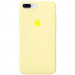 Уценка Чехол Silicone Case Full Protective (AA) для Apple iPhone 7 plus / 8 plus (5.5") (Царапина / Желтый / Mellow Yellow)
