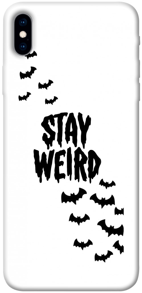Чехол Stay Weird для iPhone XS Max