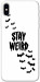 Чехол Stay Weird для iPhone XS Max