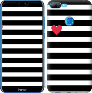

Чехол Черно-белые полосы для Huawei Honor 9N (2018) 912050