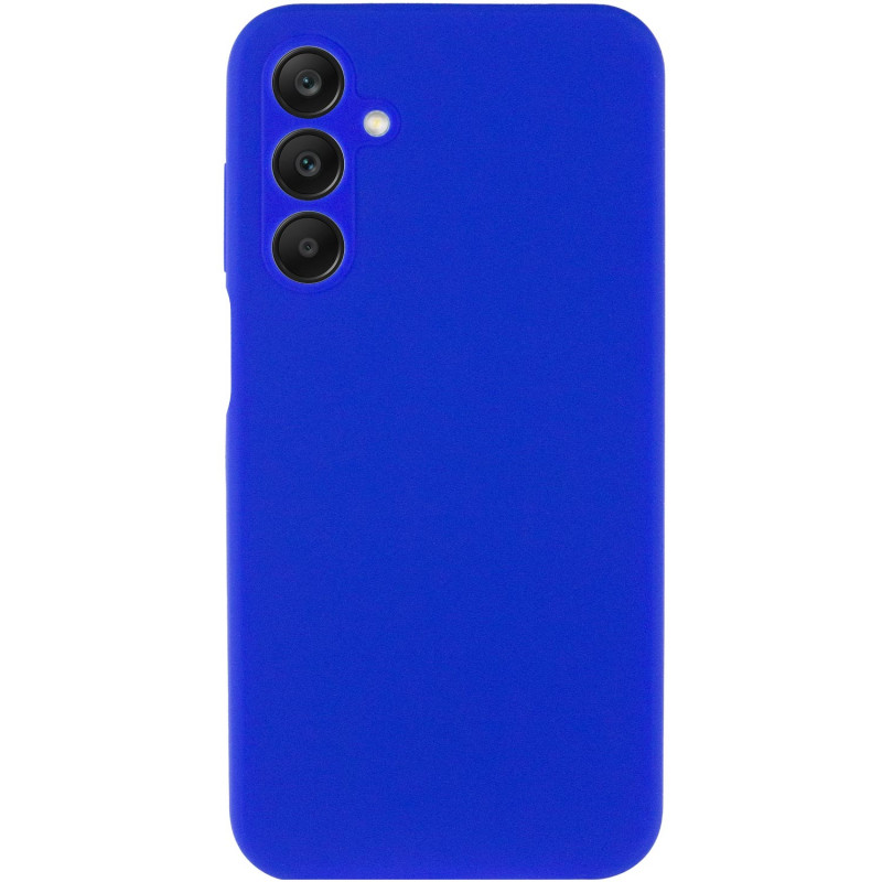 Фото Чехол Silicone Cover Lakshmi Full Camera (AA) для Samsung Galaxy A25 5G (Синий / Iris) на vchehle.ua