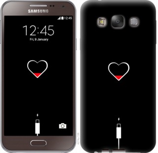 

Чехол Подзарядка сердца для Samsung Galaxy E7 E700H 721077