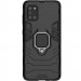 Ударостійкий чохол Transformer Ring for Magnet на Samsung Galaxy A31 (Чорний / Soul Black)