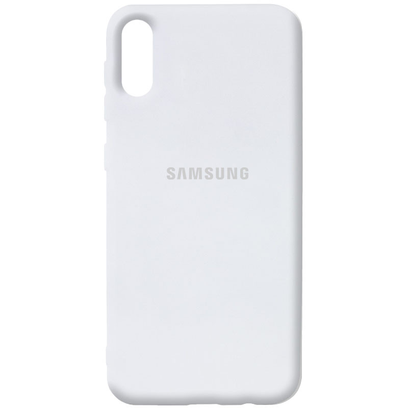 

Чохол Silicone Cover Full Protective (AA) на Samsung Galaxy A02 (Білий / White) 1136884