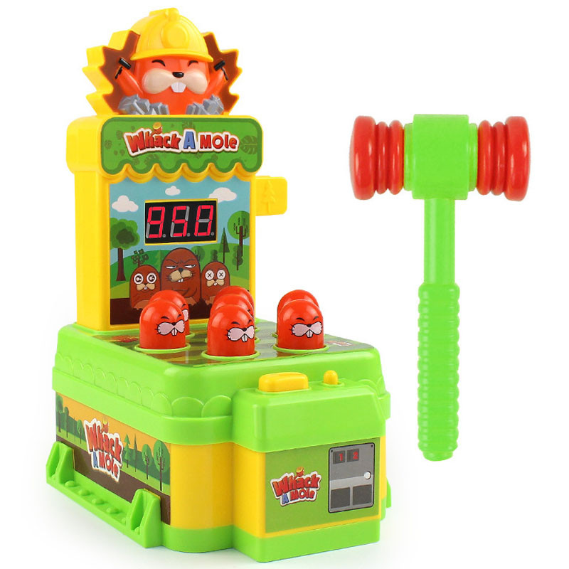 Настольная интерактивная игра Ummi HF-1330A Whack A Mole Electric (Green / Yellow)