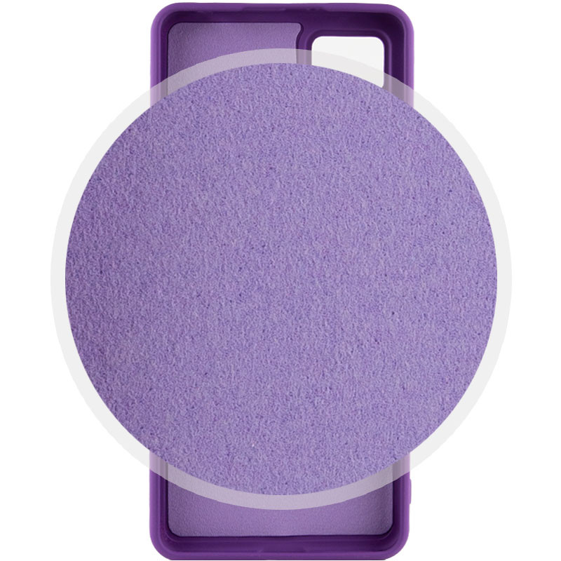 Фото Чехол Silicone Cover Lakshmi Full Camera (A) для Xiaomi Redmi Note 11 Pro 4G/5G / 12 Pro 4G (Фиолетовый / Purple) в магазине vchehle.ua