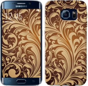 Чехол Растительный узор для Samsung Galaxy S6 Edge G925F