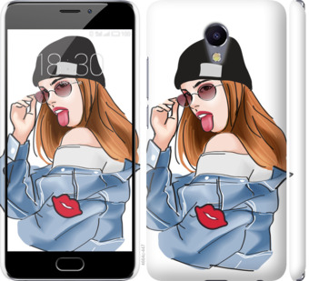 

Чехол Девушка v3 для Meizu M5 Note 843020