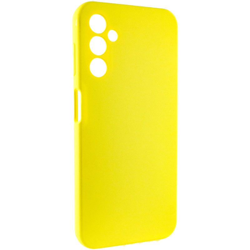 Фото Чехол Silicone Cover Lakshmi Full Camera (AAA) для Samsung Galaxy A14 4G/5G (Желтый / Yellow) на vchehle.ua