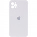 Чохол Silicone Case Square Full Camera Protective (AA) на Apple iPhone 11 Pro (5.8") (Білий / White)