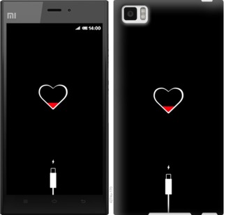 

Чехол Подзарядка сердца для Xiaomi Mi3 721395