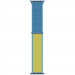 Ремешок Nylon для Apple Watch 38/40/41/42mm(ser.10) (Blue / Yellow)