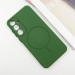 Фото Чохол Silicone Cover Lakshmi Full Camera (AA) with MagFit на Samsung Galaxy S24 (Зелений / Dark green) на vchehle.ua