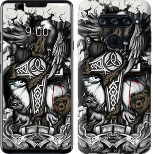 

Чохол Тату Вікінг на LG V40 ThinQ 687907