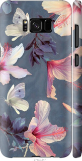 

Чехол Нарисованные цветы для Samsung Galaxy S8 Plus 596075