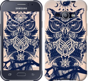Чехол Узорчатая сова для Samsung Galaxy J1 Ace J110H
