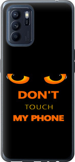 Чехол Don't touch the phone для Oppo Reno6 Z