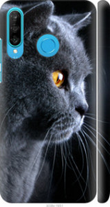 Чохол Гарний кіт на Huawei P30 Lite