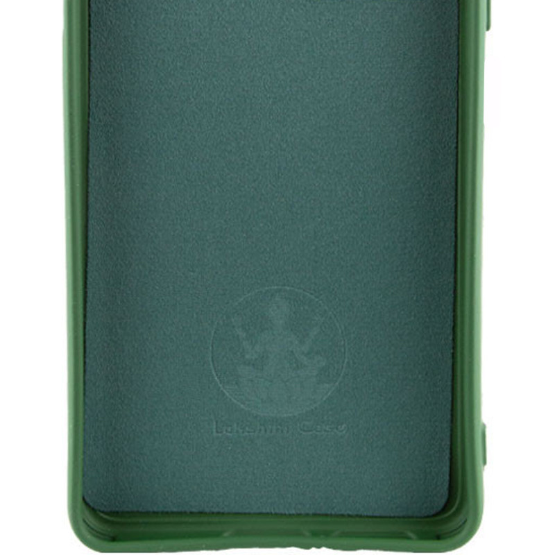 Фото Чехол Silicone Cover Lakshmi Full Camera (AA) для Realme C65 4G (Зеленый / Dark green) в магазине vchehle.ua