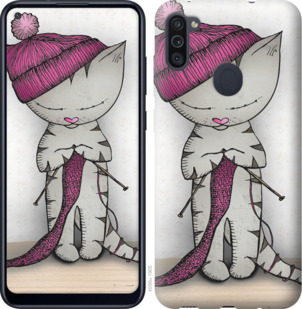 

Чехол Кошка рукодельница для Samsung Galaxy A11 A115F 919666