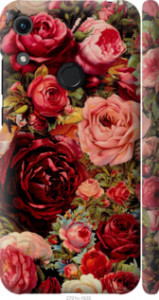 Чохол Квітучі троянди на Huawei Honor 8A