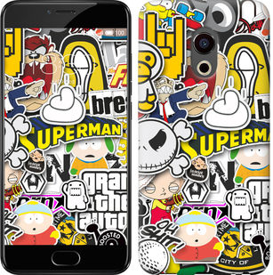 

Чохол Popular logos на Meizu Pro 6 628025