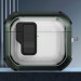 Фото Футляр противоударный Locking Button для наушников Airpods 4 (Apple Green) на vchehle.ua