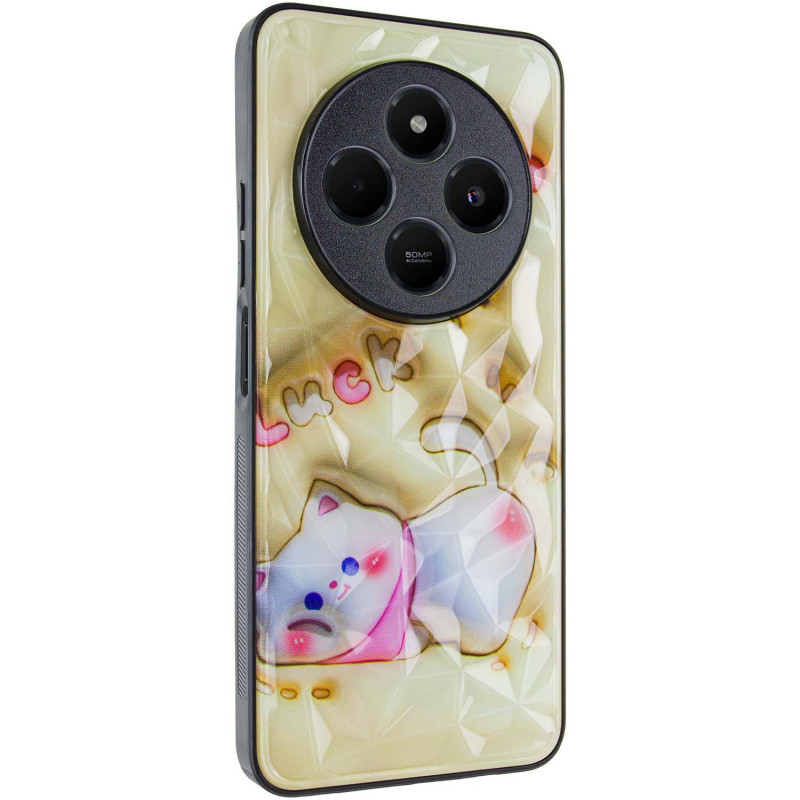 TPU+PC чохол Prisma Fluffie на Xiaomi Redmi 14C / Poco C75 (Luck)