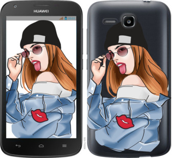 

Чохол Дівчина v3 на Huawei Ascend Y600 843201