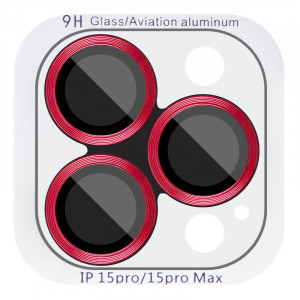 Защитное стекло Metal Classic на камеру (в упак.) для iPhone 15 Pro