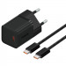 МЗП Baseus GaN5 Fast Charger (mini) 30W (1USB-C) + кабель Type-C to Type-C (P10110902) (Cluster Black)