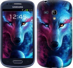 Чехол Арт-волк для Samsung Galaxy S3 mini