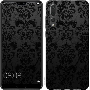 

Чохол Візерунок чорний на Huawei Nova 4 698421