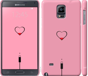 

Чехол Подзарядка сердца1 для Samsung Galaxy Note 4 N910H 730019