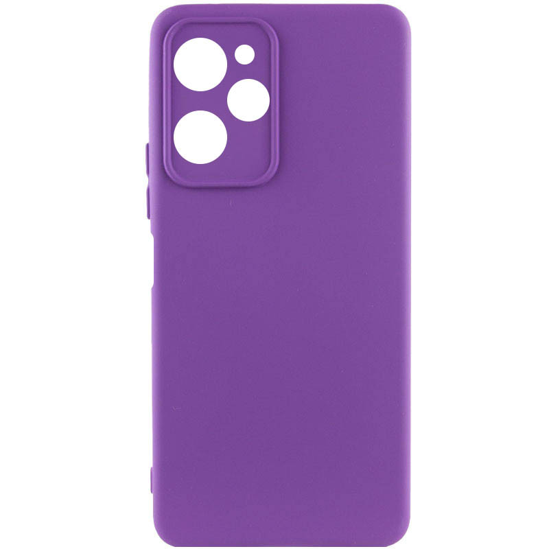 Чохол Silicone Cover Lakshmi Full Camera (A) на Xiaomi Poco X5 Pro 5G (Фіолетовий / Purple)