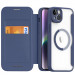 Фото Чехол-книжка Dux Ducis Skin X Pro with Magnetic safe для Apple iPhone 14 / 13 (6.1") (Blue) на vchehle.ua