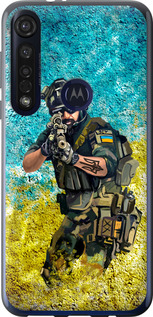 Чехол Воин ЗСУ для Motorola G8 Plus