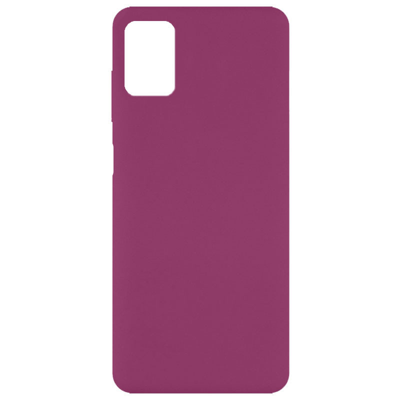 

Чехол Silicone Cover Full without Logo (A) для Samsung Galaxy M31s (Бордовый / Marsala) 1081295