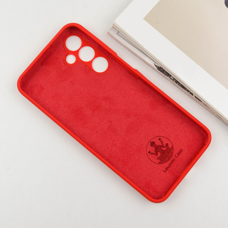 Чохол Silicone Cover Lakshmi Full Camera (AA) на Samsung Galaxy A16 4G/5G (Червоний / Red) в магазині vchehle.ua