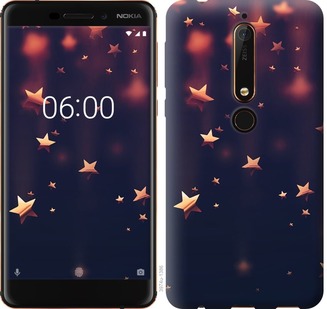 

Чехол Падающие звезды для Nokia 6.1 690325