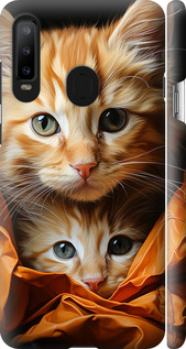 Чохол Котики 2 на Samsung Galaxy A8S