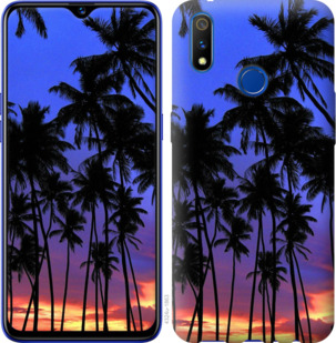 

Чехол Пальмы для Realme 3 Pro 921734