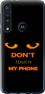 Чехол Don't touch the phone для Motorola One Macro