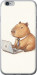Чехол Funny Capybara CEO Working для iPhone 6s Plus