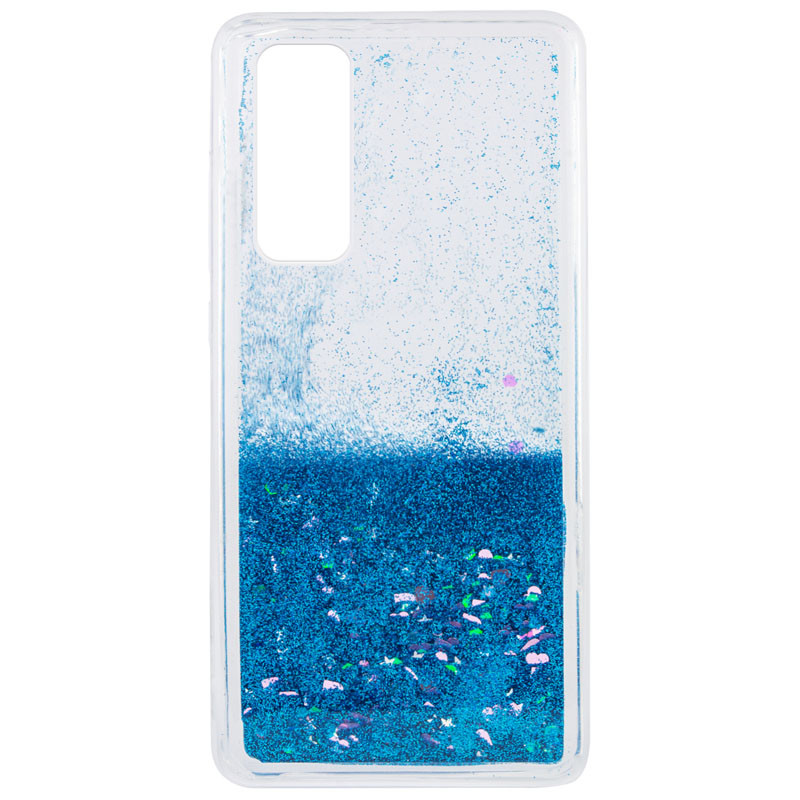 

TPU чохол Liquid hearts на Huawei P Smart (2021) (Блакитний) 1132417